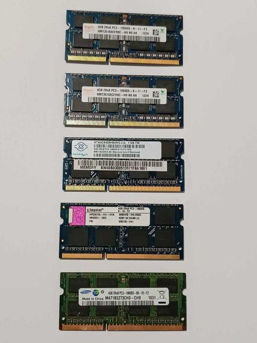 Ram ddr3 (5x4gb)laptop