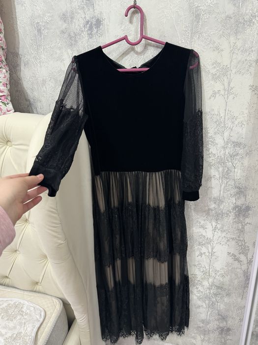 Шикарное платье черное