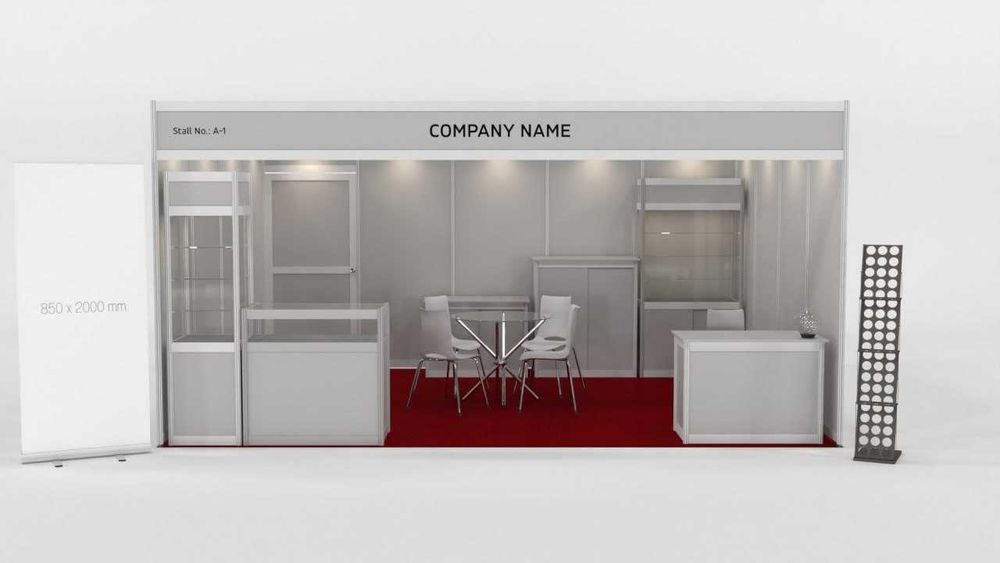 Аренда профессиональных выставочных стендов (Octanorm)