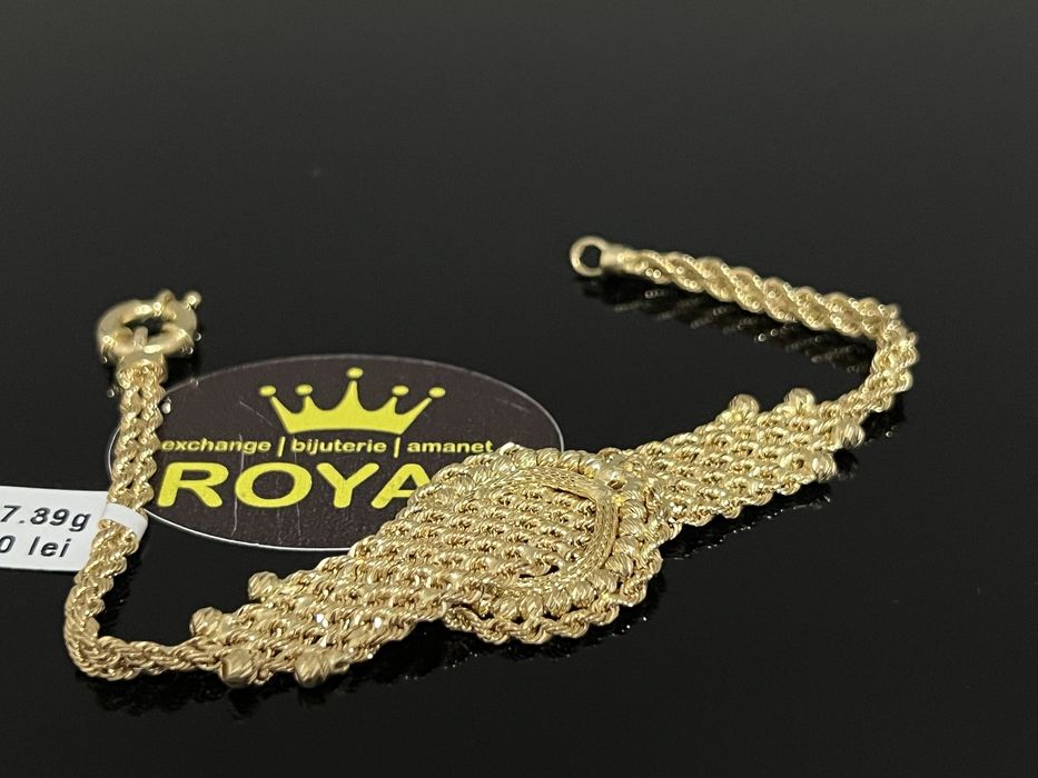 Bijuteria Royal CB : Bratara dama aur 14k 7,39gr