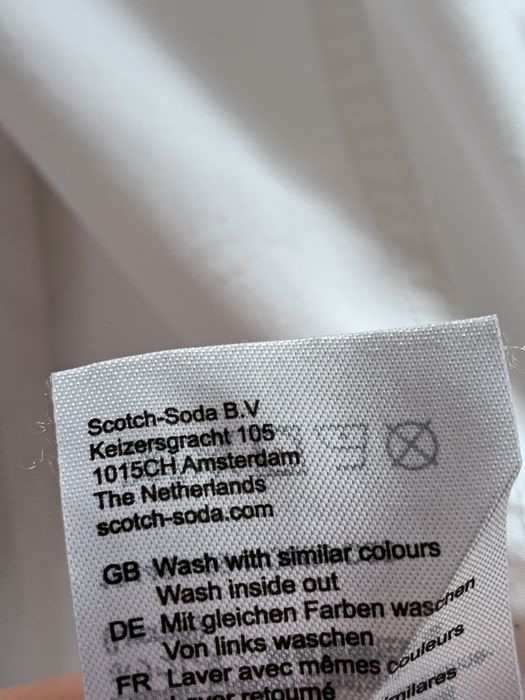 Бяла риза Scotch & Soda