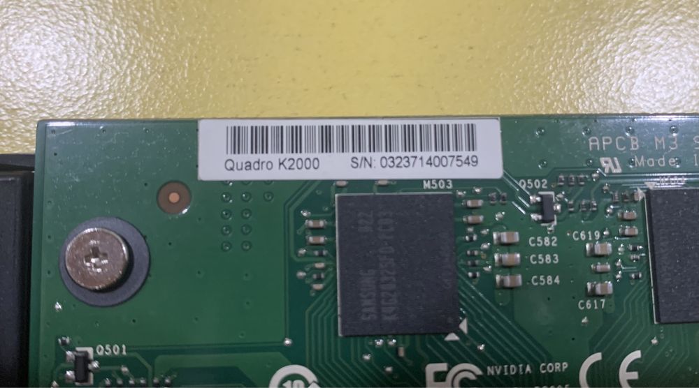 Видеокарты Nvidia Quadro K2000 2Gb GDDR5