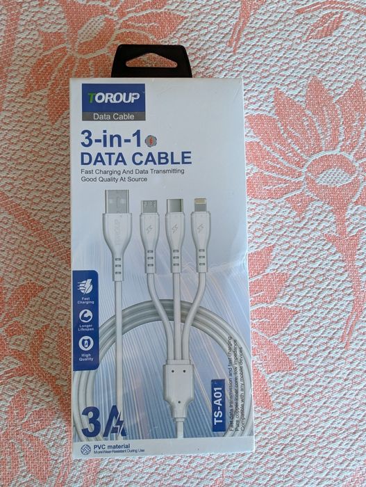 Cablu de încărcare 3 in 1