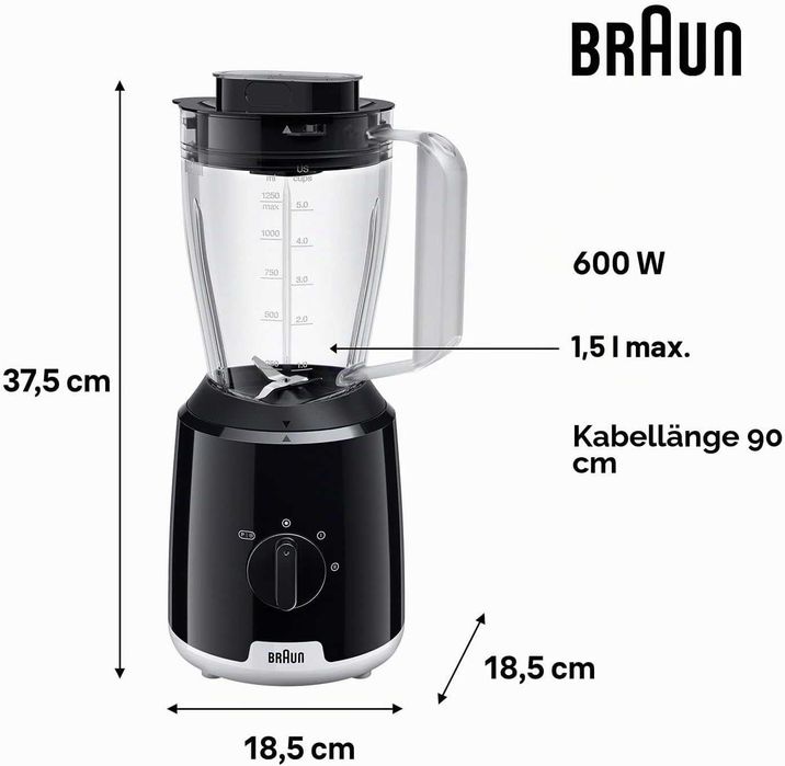 Braun PowerBlend 1 - Стационарен миксер