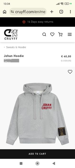 Cruyff Hoodie&Shorts