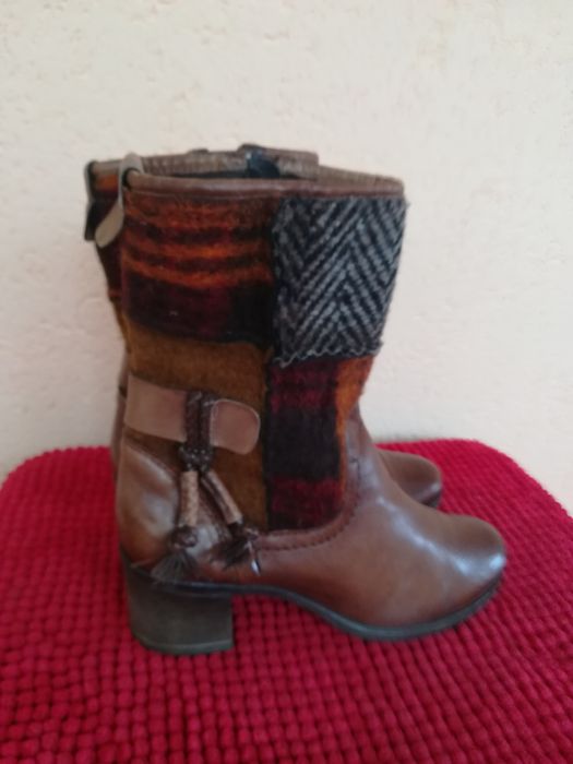 Cizme piele nr 36 dama Mjus