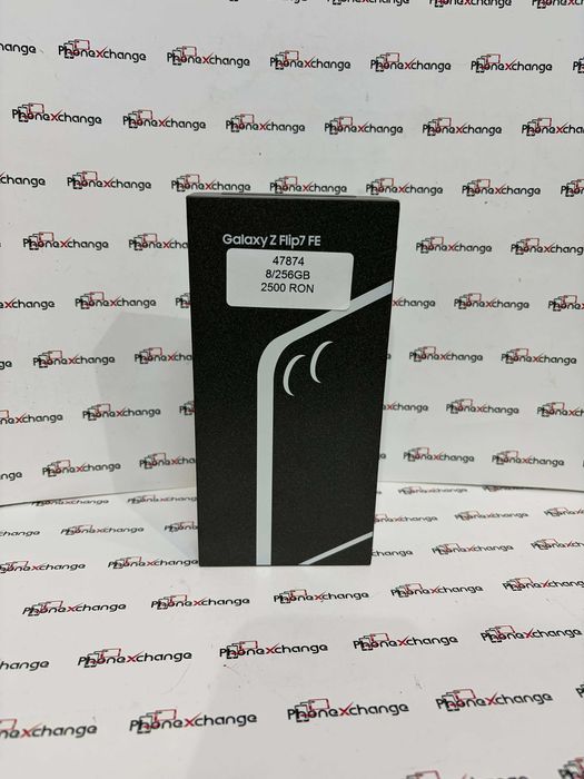 Samsung Z Flip7 FE 256GB Black NOU cutie sigilata