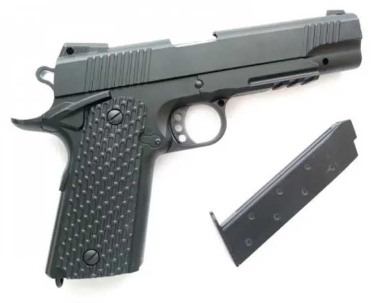 Пистолет игрушечный металлический страйкбол