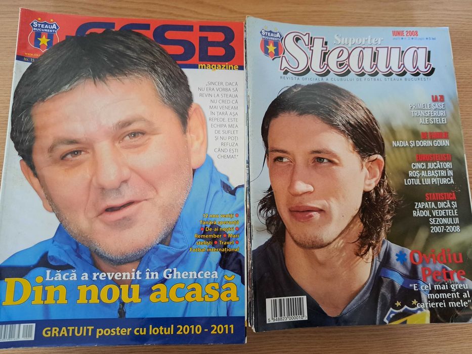 Vand colectie reviste Fcsb/Suporter Steaua