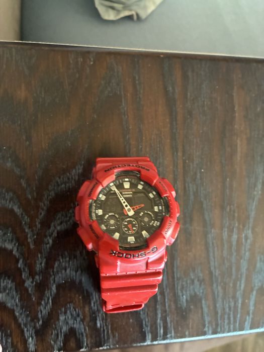 Casio G Shock Red
