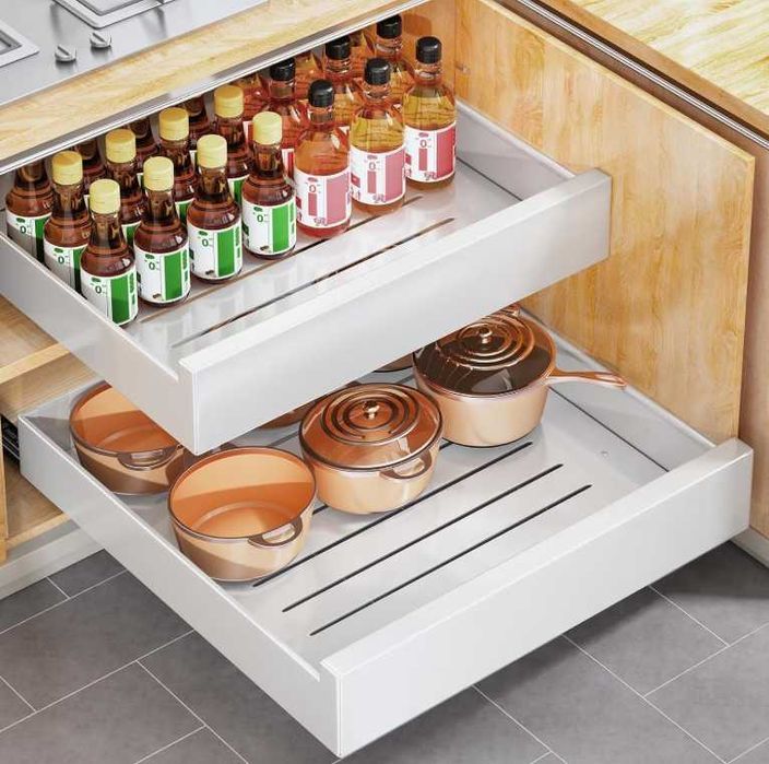 Sertar dulap alb 51x53x7.5 cm – mic defect colț