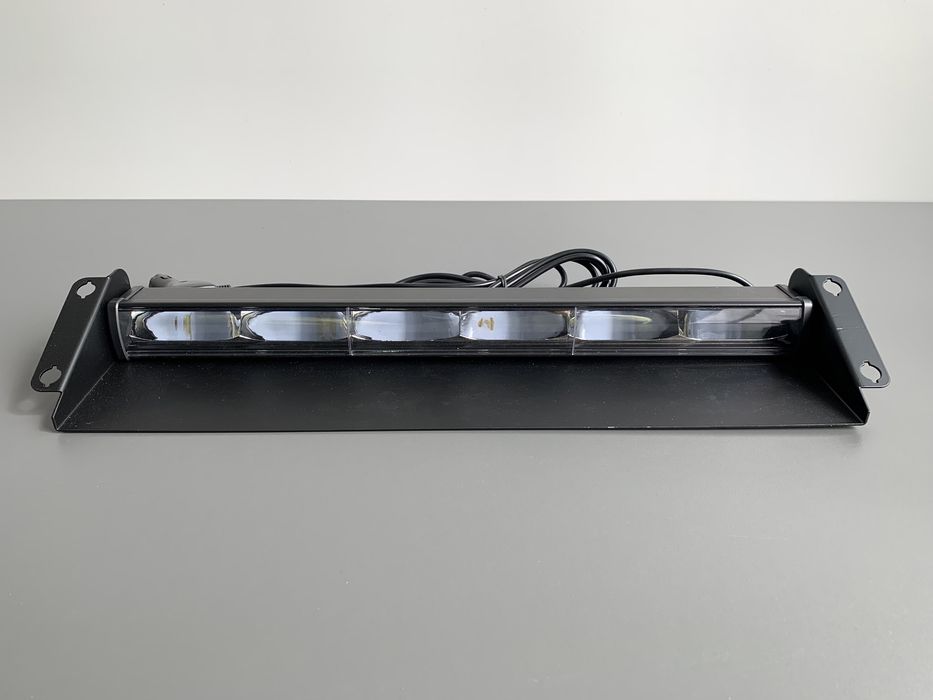 Stroboscop auto LED parbriz, rosu-albastru, 50 cm