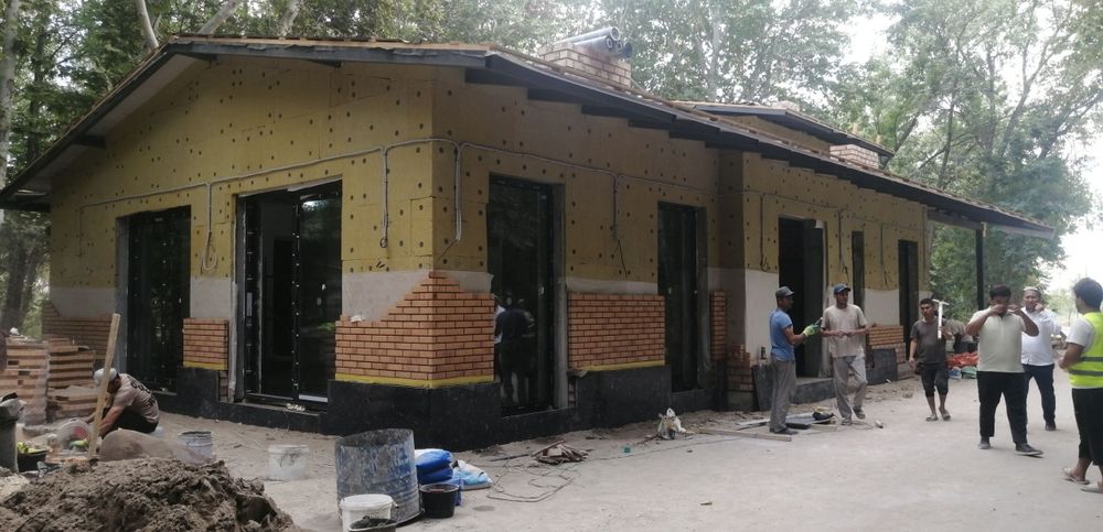 Укладка облицовочные кирпича