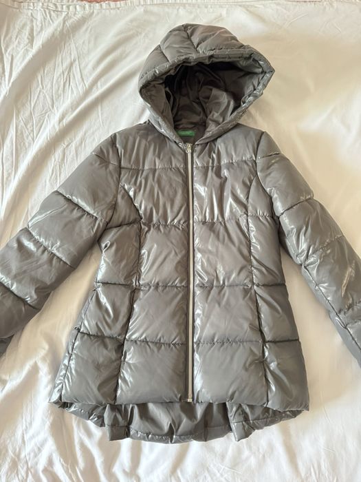 Дебело яке Benetton с качулка