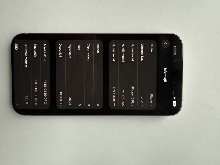 Iphone 15 plus 128 Gb