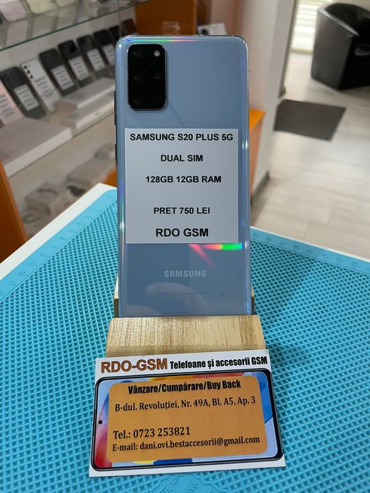 Samsung S20 Plus 5G 128gb Dual Sim/Garantie