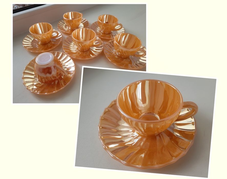 Кофейные пары , перламутровые.