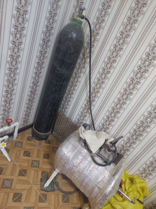 Газ вода аппарат комплект  сатылады