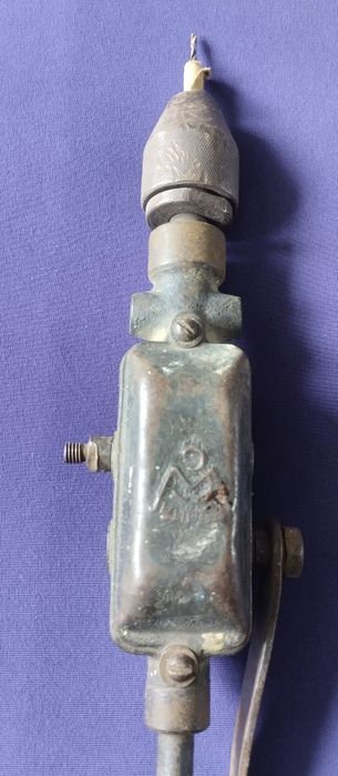 Дрель ручная рабочая времени СССР.