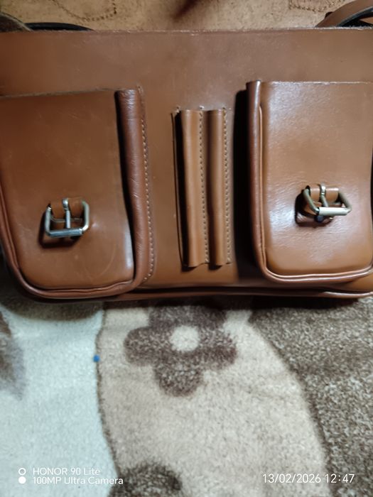 Geantă piele silvicultură