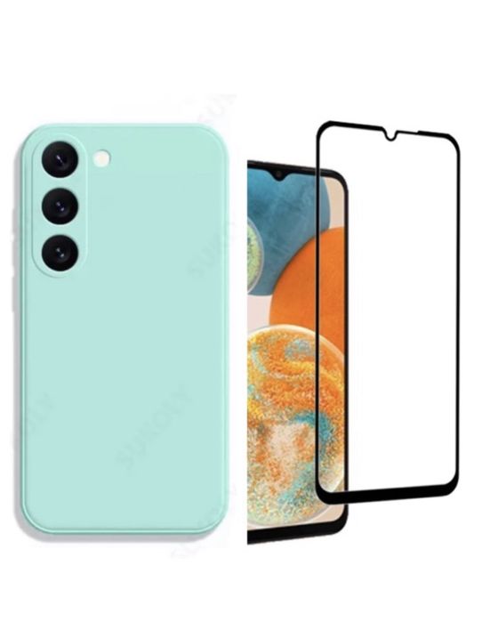 Samsung A52/A53/A54/A55/A56 Husa Catifea Inside + Folie Sticla Premium