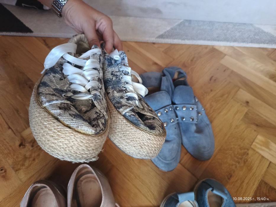 Дамски обувки ест.кожа