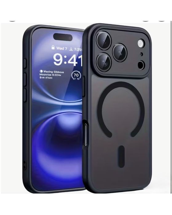 Iphone 17 17 PRO 17 PRO MAX AIR Husa Magsafe Plastic Camera Acoperita