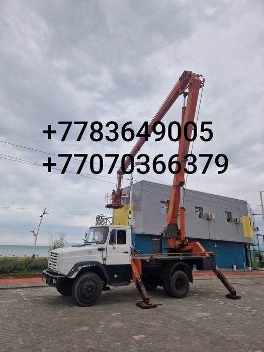 Автовышка кобра АГП, трёх коленный высота 22 метра.