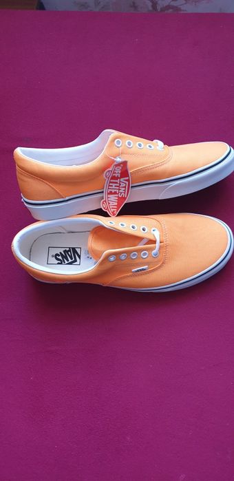 Tenisi Vans portocaliu neon