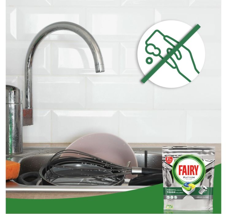 Tablete pentru masina spalat vase Fairy Platinum