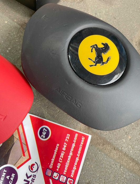 Ferrari 488 GTB - kit airbag volan pasager - centuri de siguranta