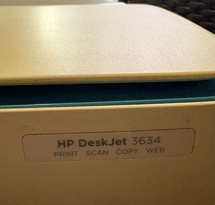 Hp Printer DeskJet 3634