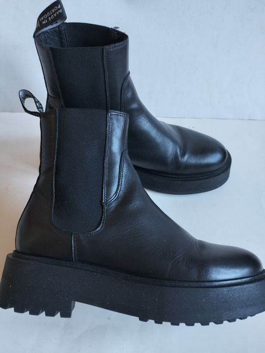 Кожени боти Last Studio Размер 39