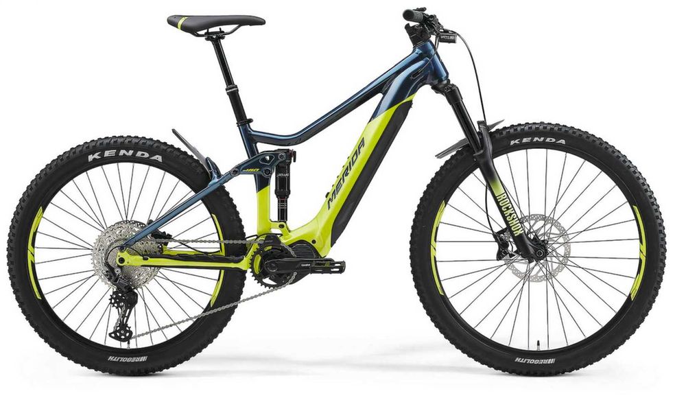 Неразпечатано Ендуро Merida eONE-SIXTY 500 EP2 -  M - 160/150мм Shimano Ел.Двигател. Не-карано с гаранция от декември 2025.