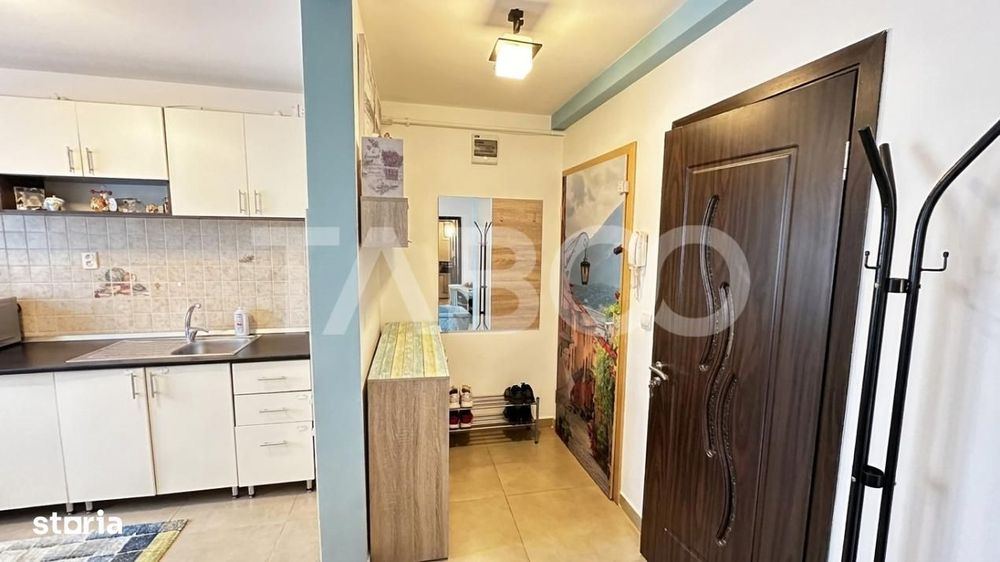 Apartament mobilat utilat 2 camere 2 locuri de parcare Calea Cisnadiei — fotografia 3