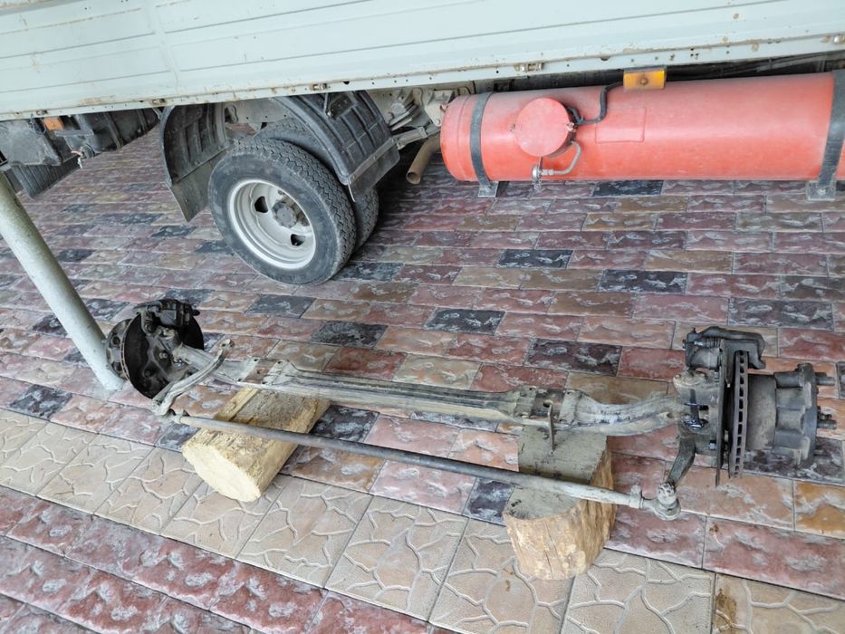 Передний мост от газели