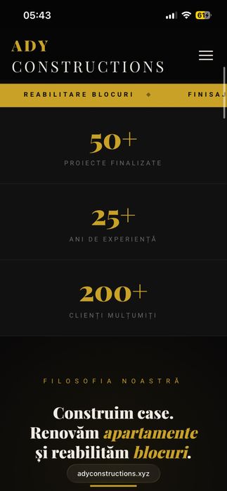 Creeaza-ti propriul site companiei tale exact pe gusturile tale!