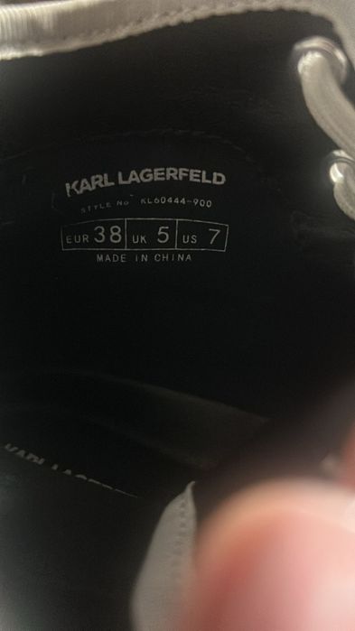 Karl Lagerfeld  sneakersi adidasi dama originali 38 noi