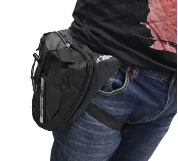 Мото раница за крак/кръст, чанта за мотор