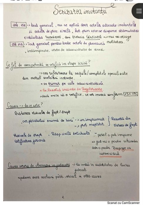 Notite procedură civila + dr. Civil in format pdf pentru Barou, INM
