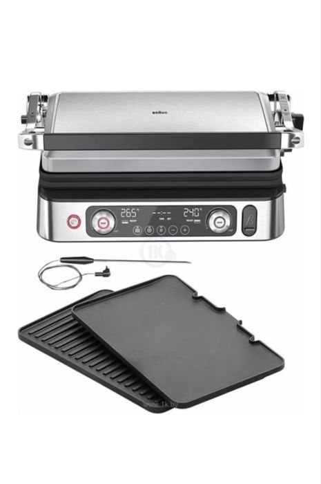 Гриль Braun 9 Pro CG 9160 стальной