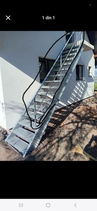 Vând scari zincate exterioare și interioare galvanizate cel mai bun pr
