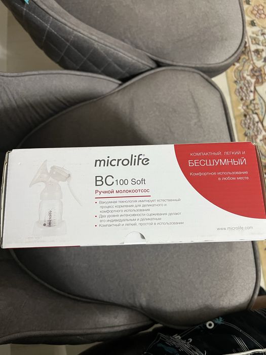 Молокоотсос ручной, microlife BC 100 Soft