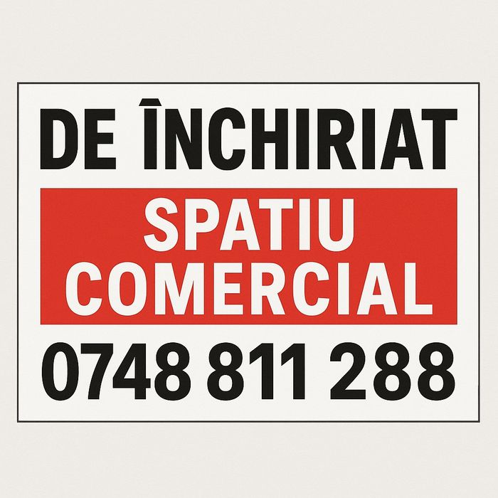 Inchiriere spatiu comercial - 105 mp utili Str. Mioritei Nr. 10
