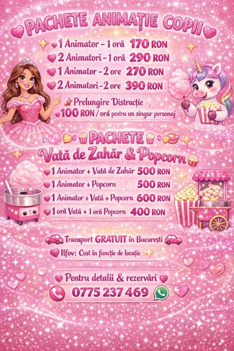 Animator 170 ron ora