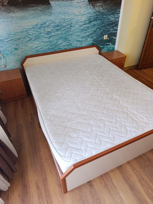 Спалня+матрак и гардероб