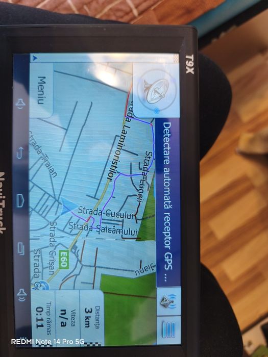 Vind GPS TX9 display mare