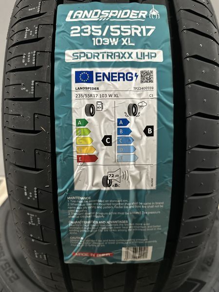 Нови летни гуми LANDSPIDER UHP 235/55R17 103W XL БОРД 2355517