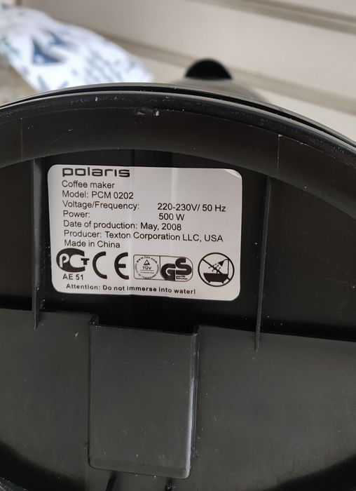 Капельная кофеварка Polaris