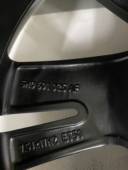 Jante 17 originale Vw Golf 7 8Touran anvelope vara Noi